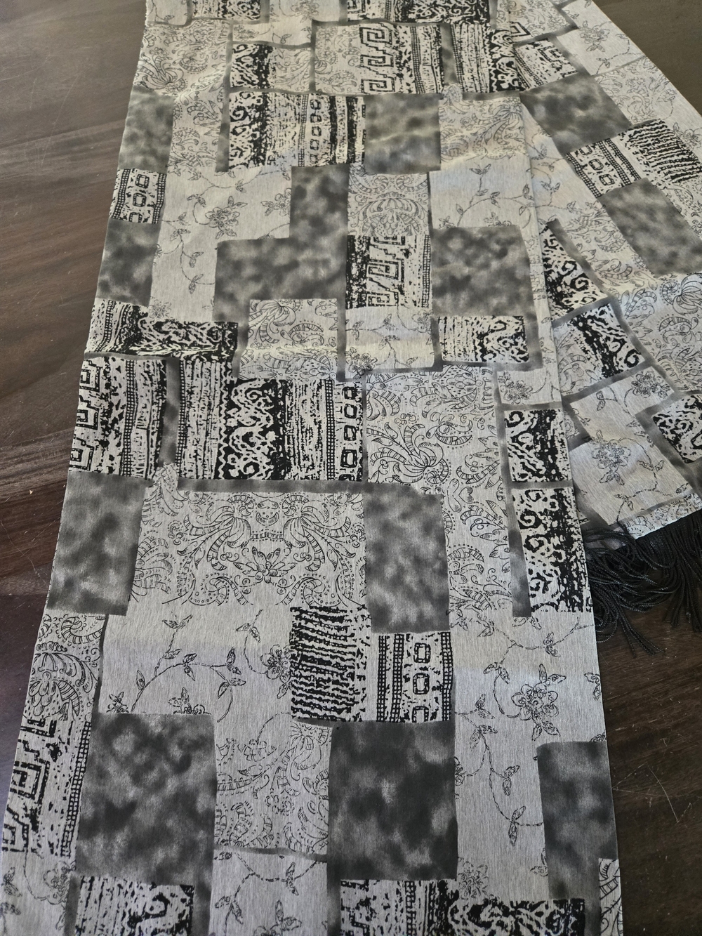 Patchwork Scarf - Picture 3 of 8